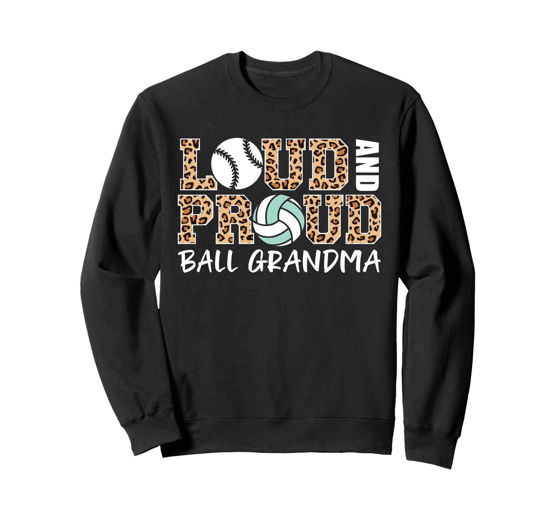 Loud And Proud Baseball Sweatshirt - Casual Everyday Wear Unisex - T-Shirt, Sweatshirt, Hoodie