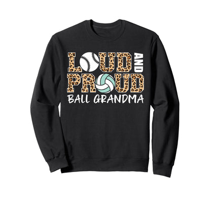 Loud And Proud Baseball Sweatshirt - Casual Everyday Wear Unisex - T-Shirt, Sweatshirt, Hoodie