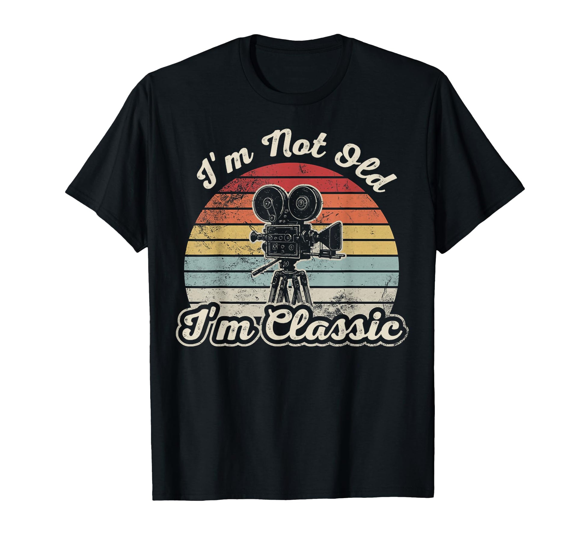 Im Not Old Im Camera T-Shirt - Minimalist Print for Adults - T-Shirt, Sweatshirt, Hoodie