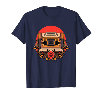 Old School Hip Hop 80S 90S Cassette T-Shirt - Graphic Print Men Women - T-Shirt, Sweatshirt, Hoodie