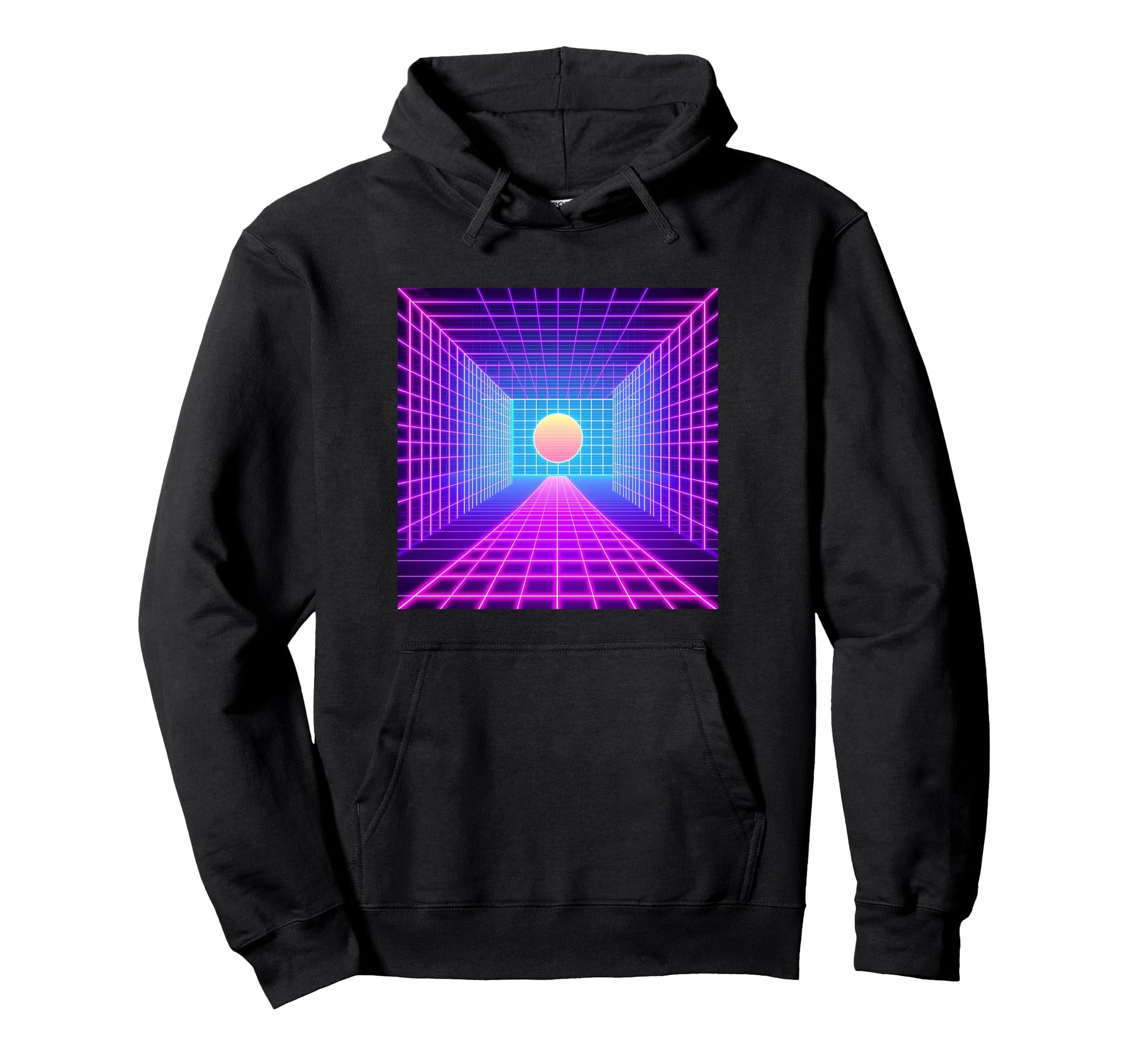 Retroverse Synthwave Aesthetic Vaporwave Hoodie - Minimalist Print Unisex - T-Shirt, Sweatshirt, Hoodie