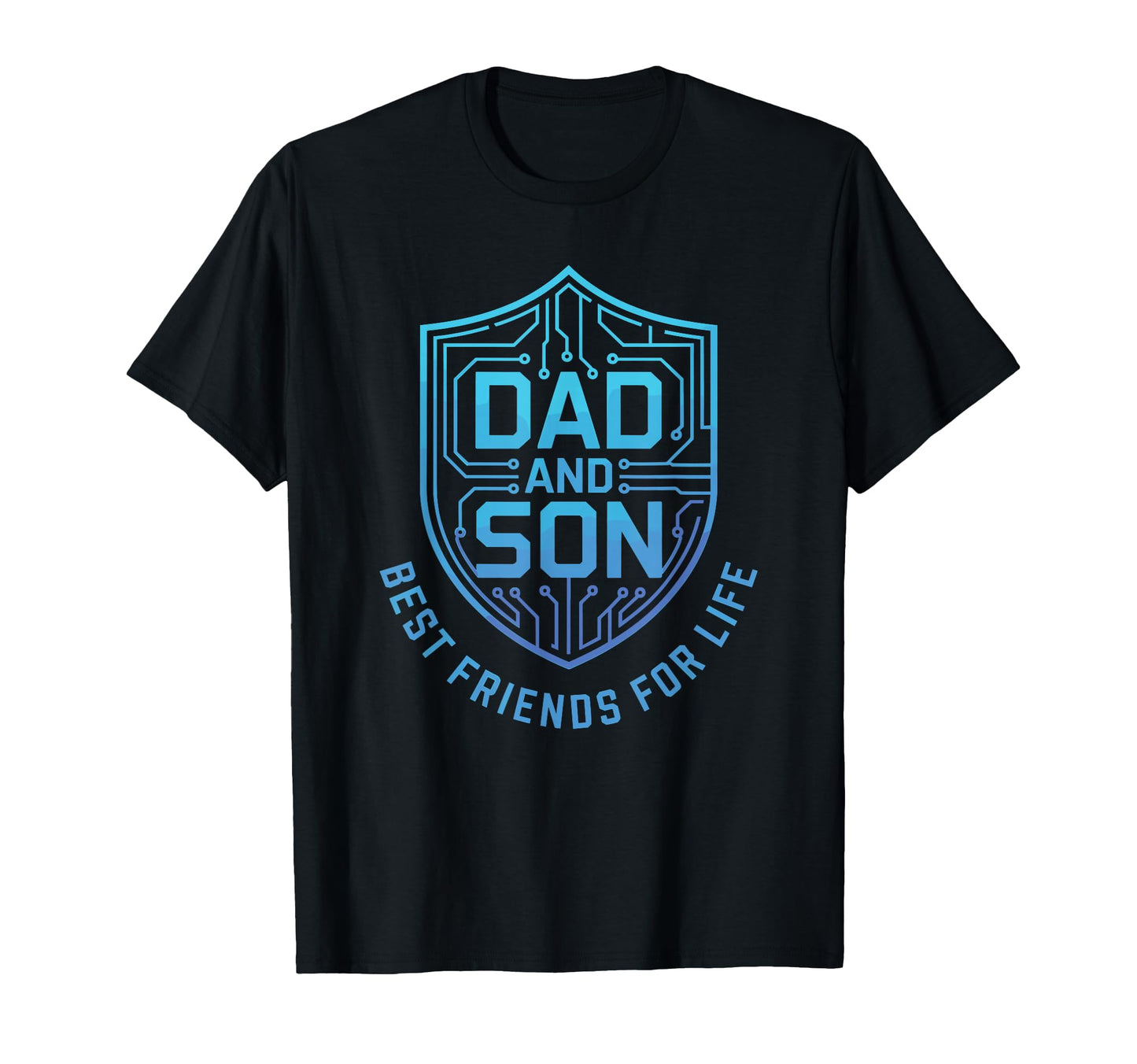 Tech Gamer Dad And Son Best Mates T-Shirt - Graphic Print Men Women - T-Shirt, Sweatshirt, Hoodie