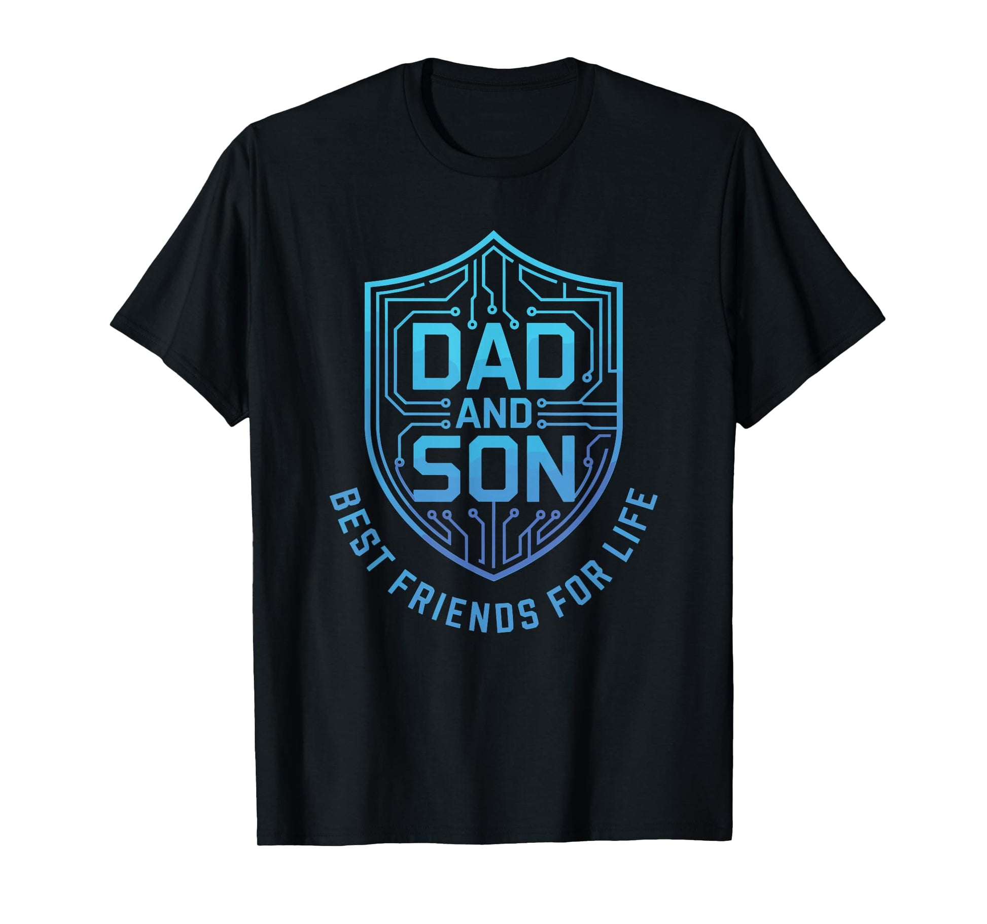 Tech Gamer Dad And Son Best Mates T-Shirt - Graphic Print Men Women - T-Shirt, Sweatshirt, Hoodie