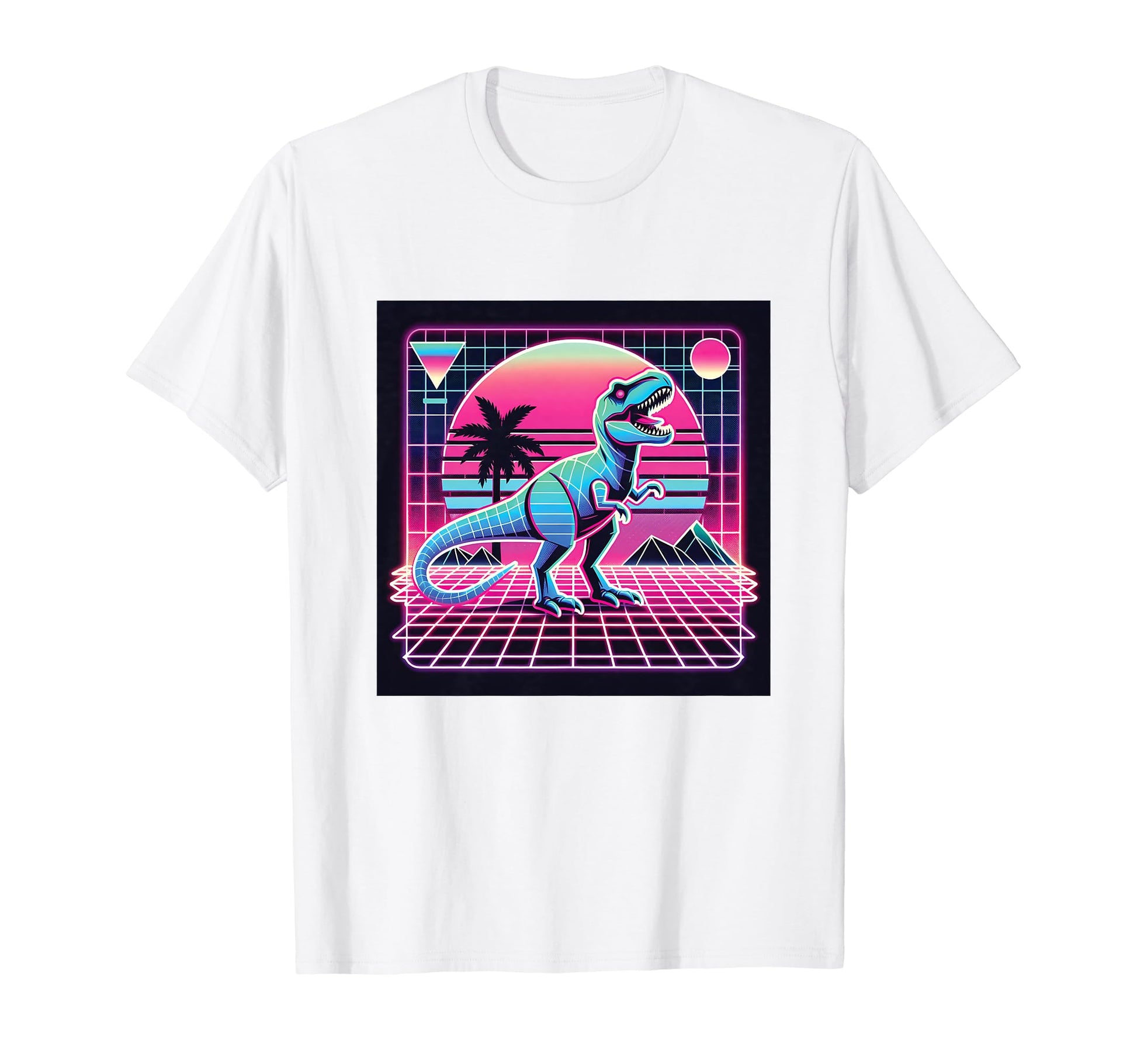 Retrowave Synthwave Aesthetic T-Shirt - Novelty Apparel for Adults - T-Shirt, Sweatshirt, Hoodie