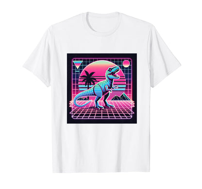 Retrowave Synthwave Aesthetic T-Shirt - Novelty Apparel for Adults - T-Shirt, Sweatshirt, Hoodie