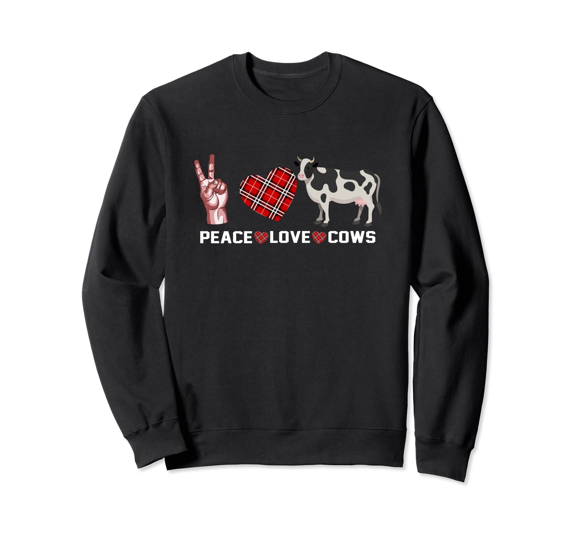 Farmer Farm Animal Gift Cow Hoodie - Graphic Print for Adults - T-Shirt, Sweatshirt, Hoodie