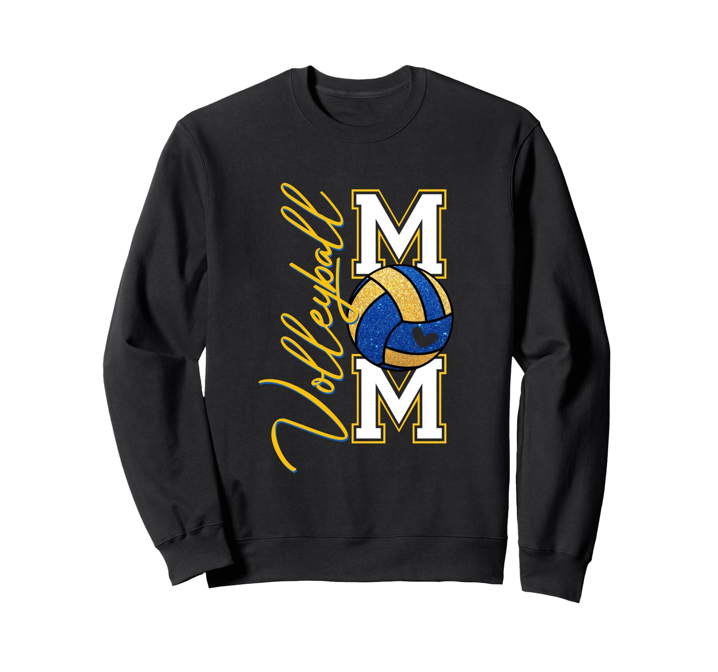Volleyball Mom Sports Lover Sweatshirt - Casual Everyday Wear for Adults - T-Shirt, Sweatshirt, Hoodie