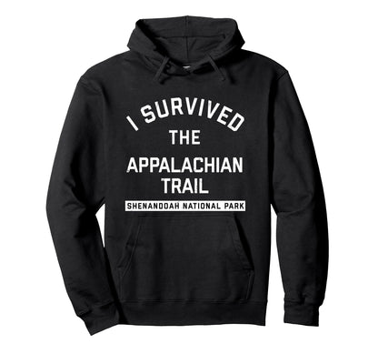 Varsity Appalachian Trail Hike Hoodie - Trendy Graphic Unisex - T-Shirt, Sweatshirt, Hoodie