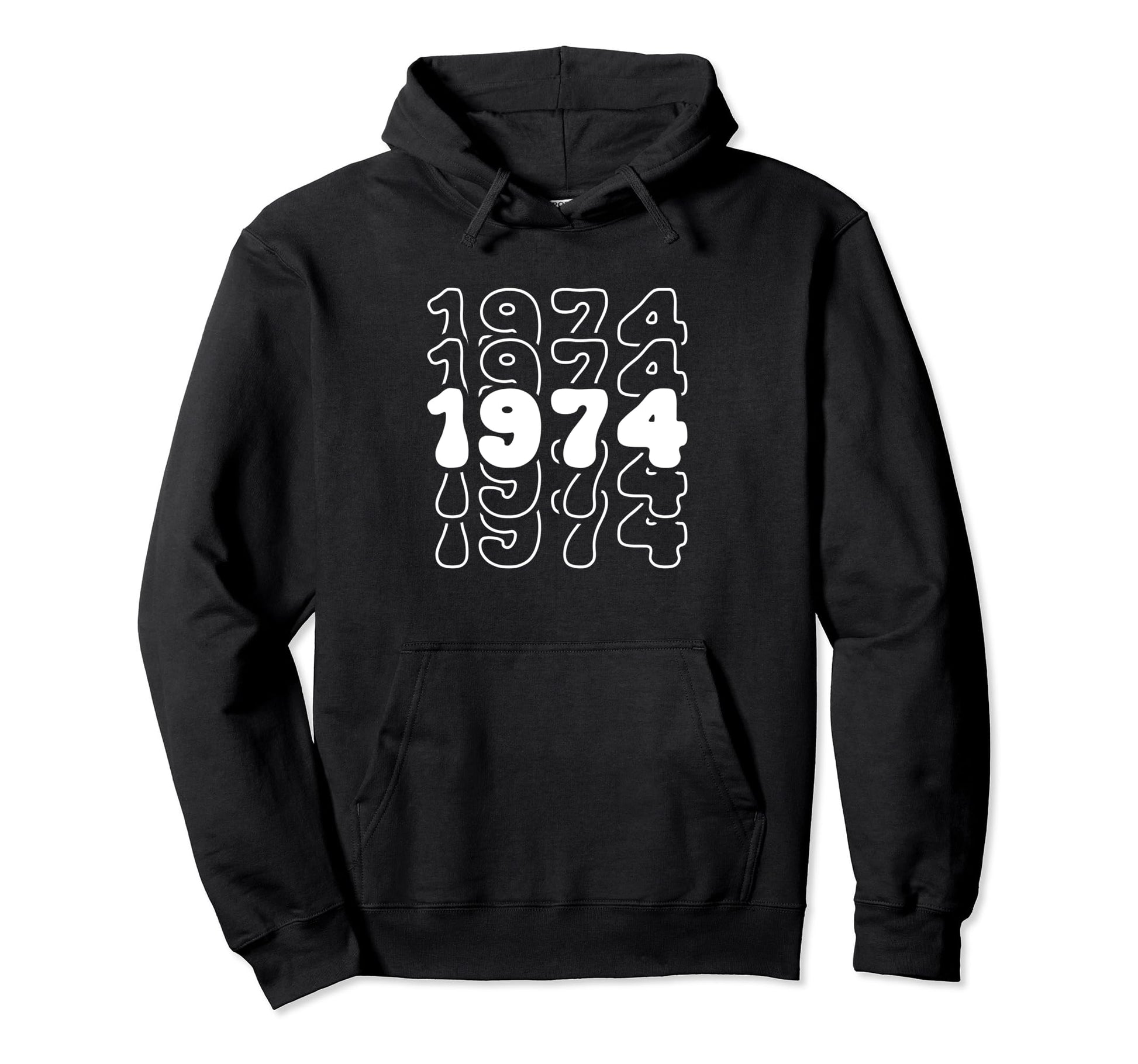 50 Year Old Groovy 50Th Birthday Boho Hippie Hoodie - Trendy Graphic Unisex - T-Shirt, Sweatshirt, Hoodie