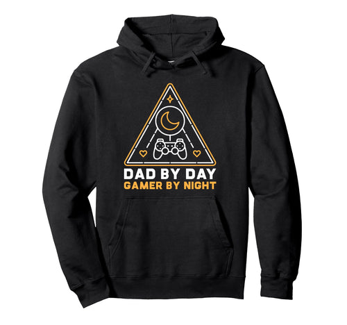Dad Day Gamer Night Video Games Hoodie - Fun Novelty Design Unisex - T-Shirt, Sweatshirt, Hoodie