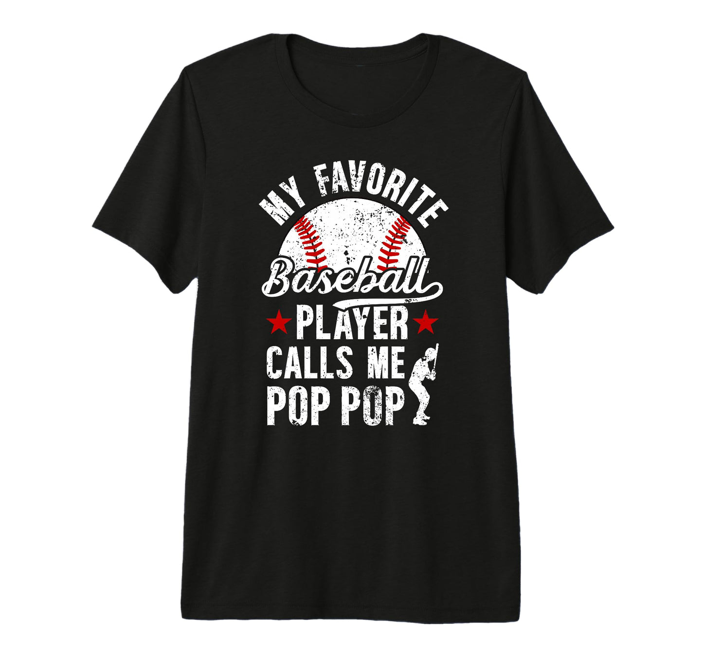 Mens My Favorite Baseball Player Pop T-Shirt - Minimalist Print Men Women - T-Shirt, Sweatshirt, Hoodie