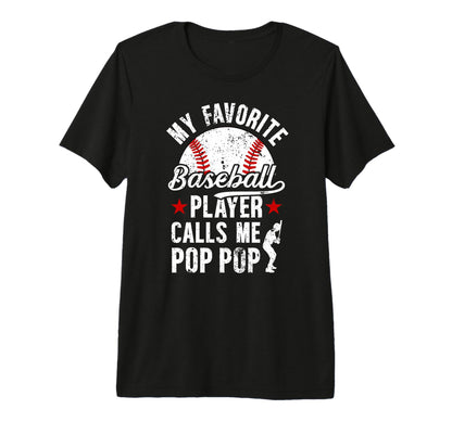 Mens My Favorite Baseball Player Pop T-Shirt - Minimalist Print Men Women - T-Shirt, Sweatshirt, Hoodie