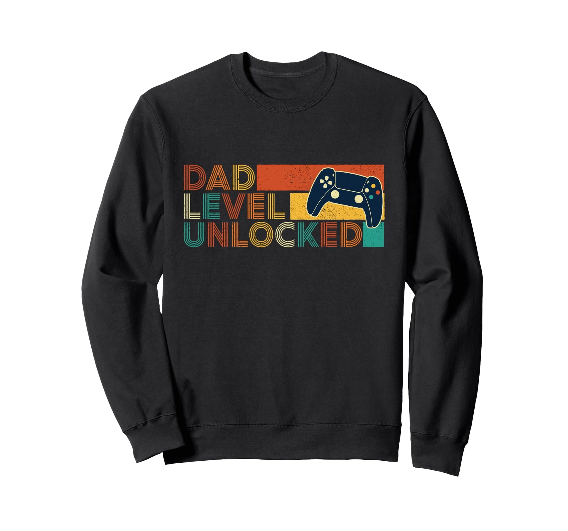 Dad Level Unlocked Gamer Dad New Sweatshirt - Fun Novelty Design Men Women - T-Shirt, Sweatshirt, Hoodie