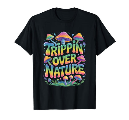 Colorful Mushroom Psychedelic Shroom T-Shirt - Streetwear Style for Adults - T-Shirt, Sweatshirt, Hoodie