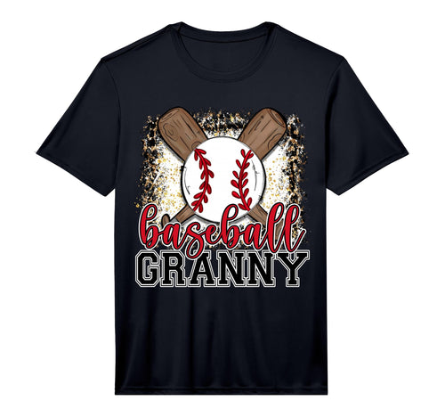 Baseball Granny Leopard Baseball T-Shirt - Aesthetic Graphic Men Women - T-Shirt, Sweatshirt, Hoodie