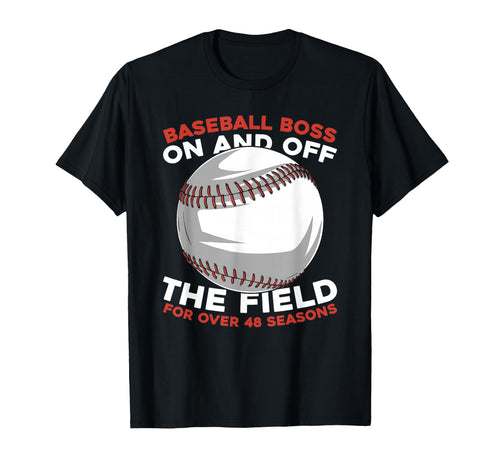48Th Birthday Sport Team Baseball T-Shirt - Unique Graphic Unisex - T-Shirt, Sweatshirt, Hoodie