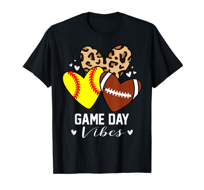 Game Day Vibes Funny Football T-Shirt - Streetwear Style Men Women - T-Shirt, Sweatshirt, Hoodie