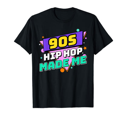 90S Hip Hop Lover Gangster Rap Old T-Shirt - Casual Everyday Wear Unisex - T-Shirt, Sweatshirt, Hoodie