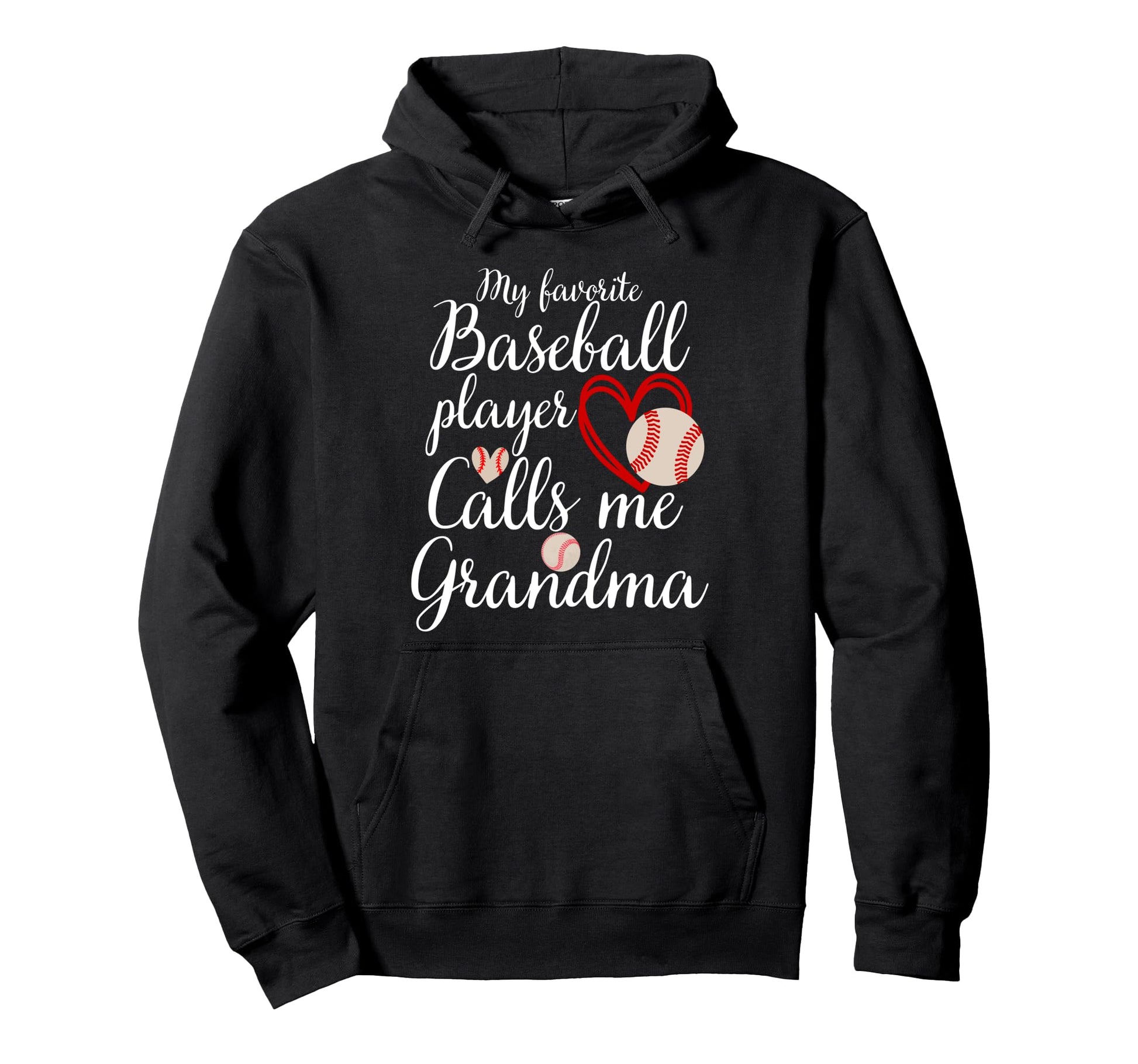 My Favorite Baseball Player Calls Me Hoodie - Graphic Print Men Women - T-Shirt, Sweatshirt, Hoodie