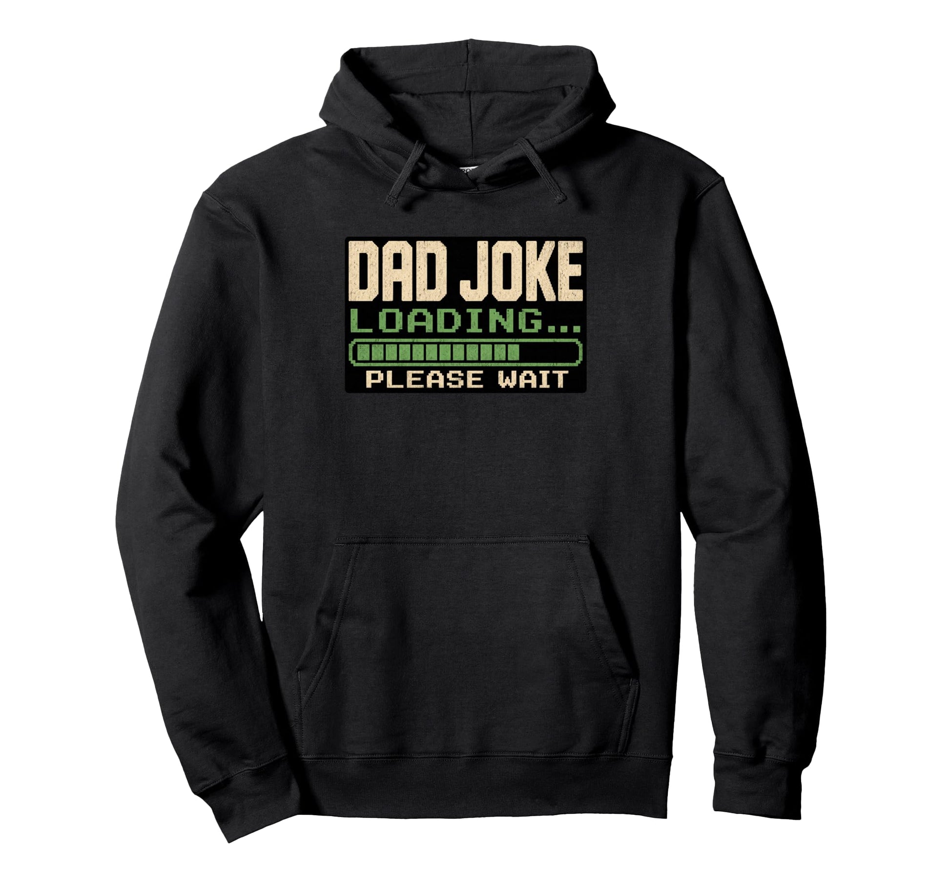 Dad Joke Loading Please Wait Funny Hoodie - Aesthetic Graphic Unisex - T-Shirt, Sweatshirt, Hoodie