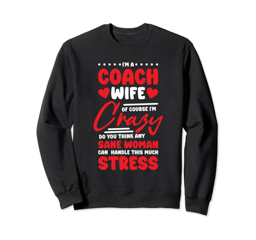 Coach Wife Basketball And Baseball Sweatshirt - Aesthetic Graphic Unisex - T-Shirt, Sweatshirt, Hoodie
