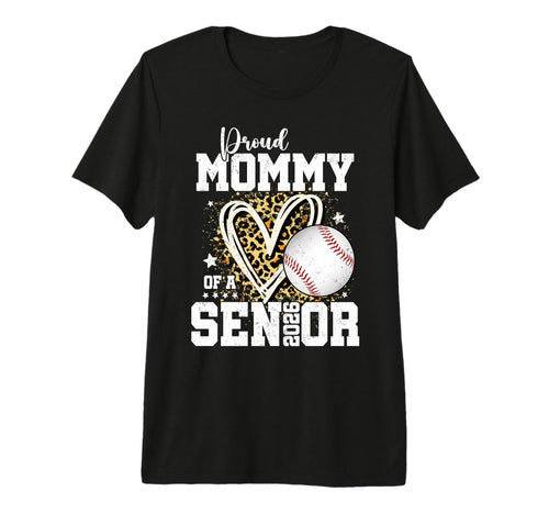 Proud Mommy 2026 Senior Baseball T-Shirt - Fun Novelty Design for Adults - T-Shirt, Sweatshirt, Hoodie