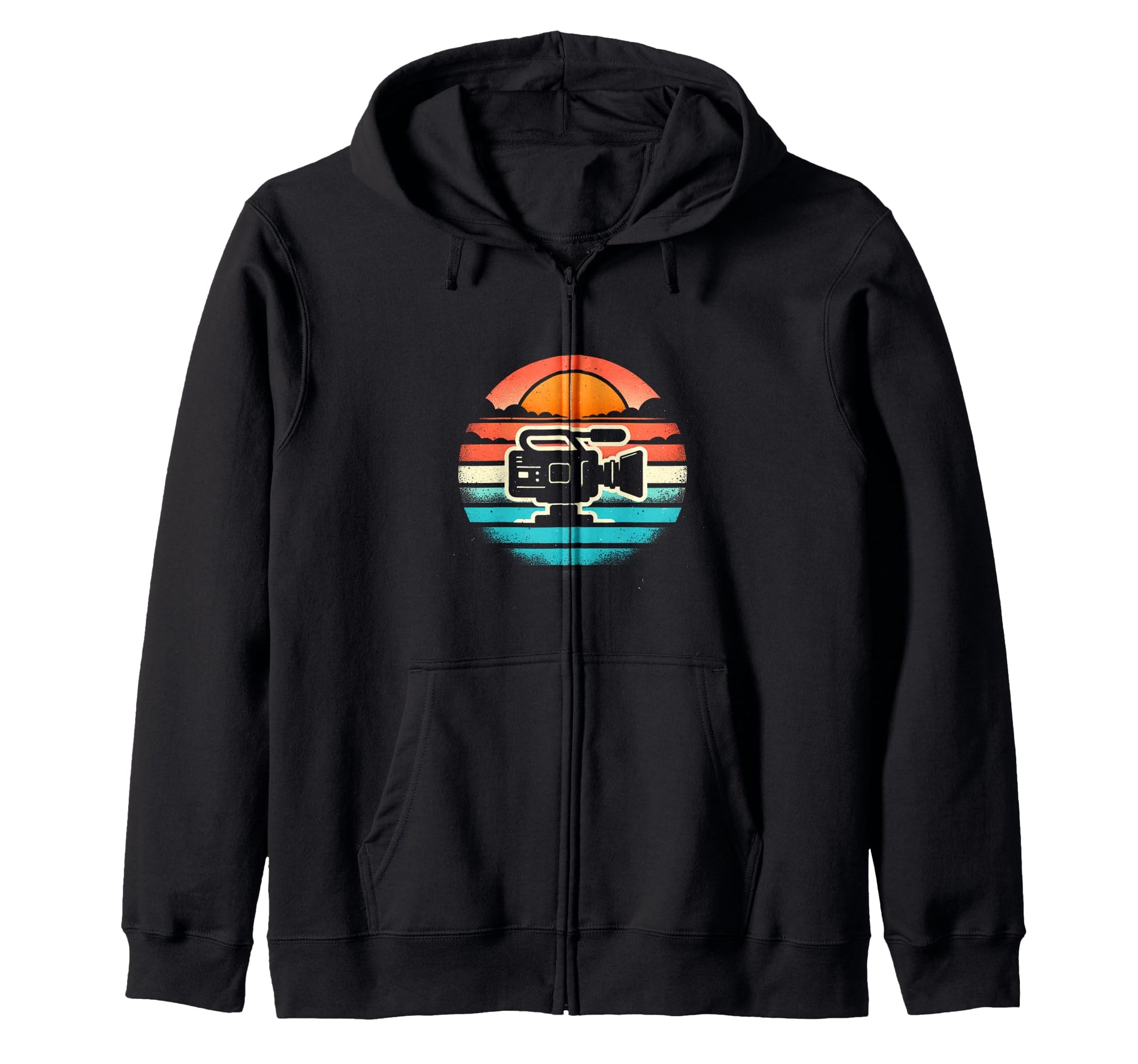 Camera Sunset Sweatshirt - Streetwear Style Unisex - T-Shirt, Sweatshirt, Hoodie