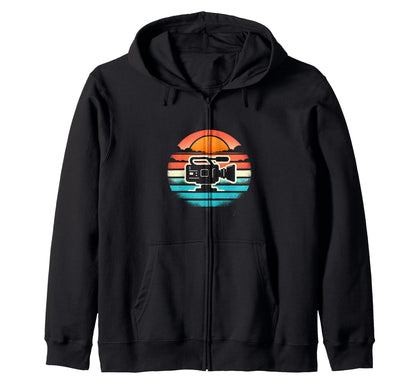 Camera Sunset Sweatshirt - Streetwear Style Unisex - T-Shirt, Sweatshirt, Hoodie