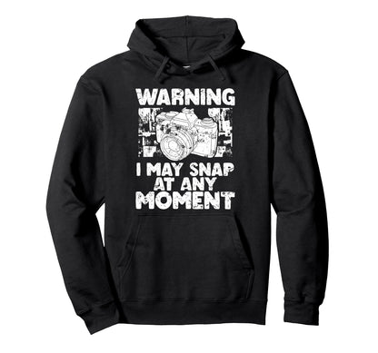 Photo Camera Photographer Flash Hoodie - Aesthetic Graphic Men Women - T-Shirt, Sweatshirt, Hoodie