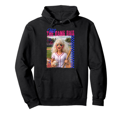 Hit Dang Ball Baseball Mom Gameday Hoodie - Unique Graphic for Adults - T-Shirt, Sweatshirt, Hoodie