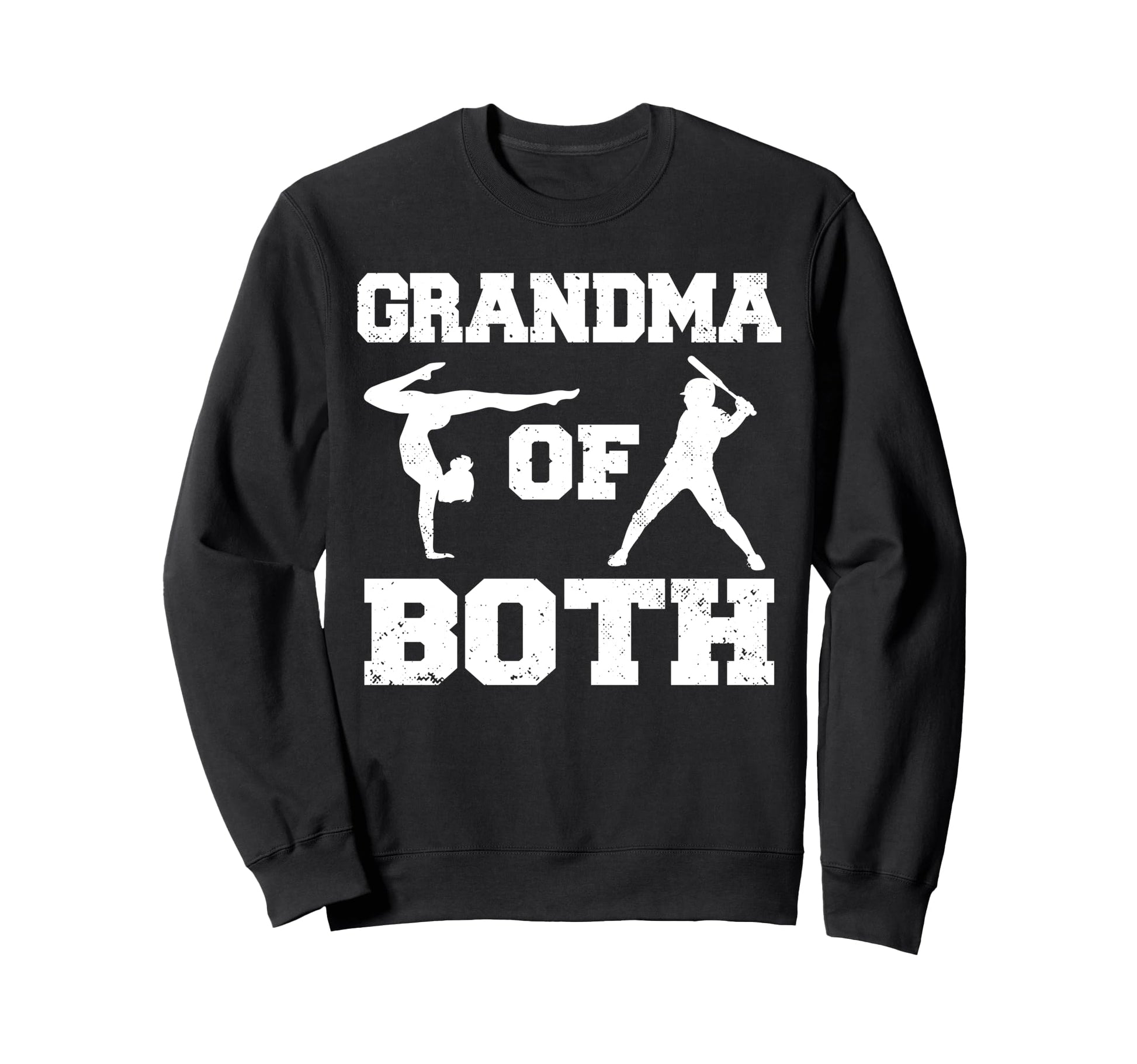 Grandma Both Funny Baseball Sweatshirt - Aesthetic Graphic Men Women - T-Shirt, Sweatshirt, Hoodie