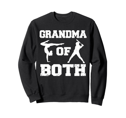 Grandma Both Funny Baseball Sweatshirt - Aesthetic Graphic Men Women - T-Shirt, Sweatshirt, Hoodie