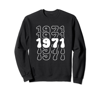 53 Year Old Groovy 53Rd Birthday Boho Sweatshirt - Streetwear Style Unisex - T-Shirt, Sweatshirt, Hoodie