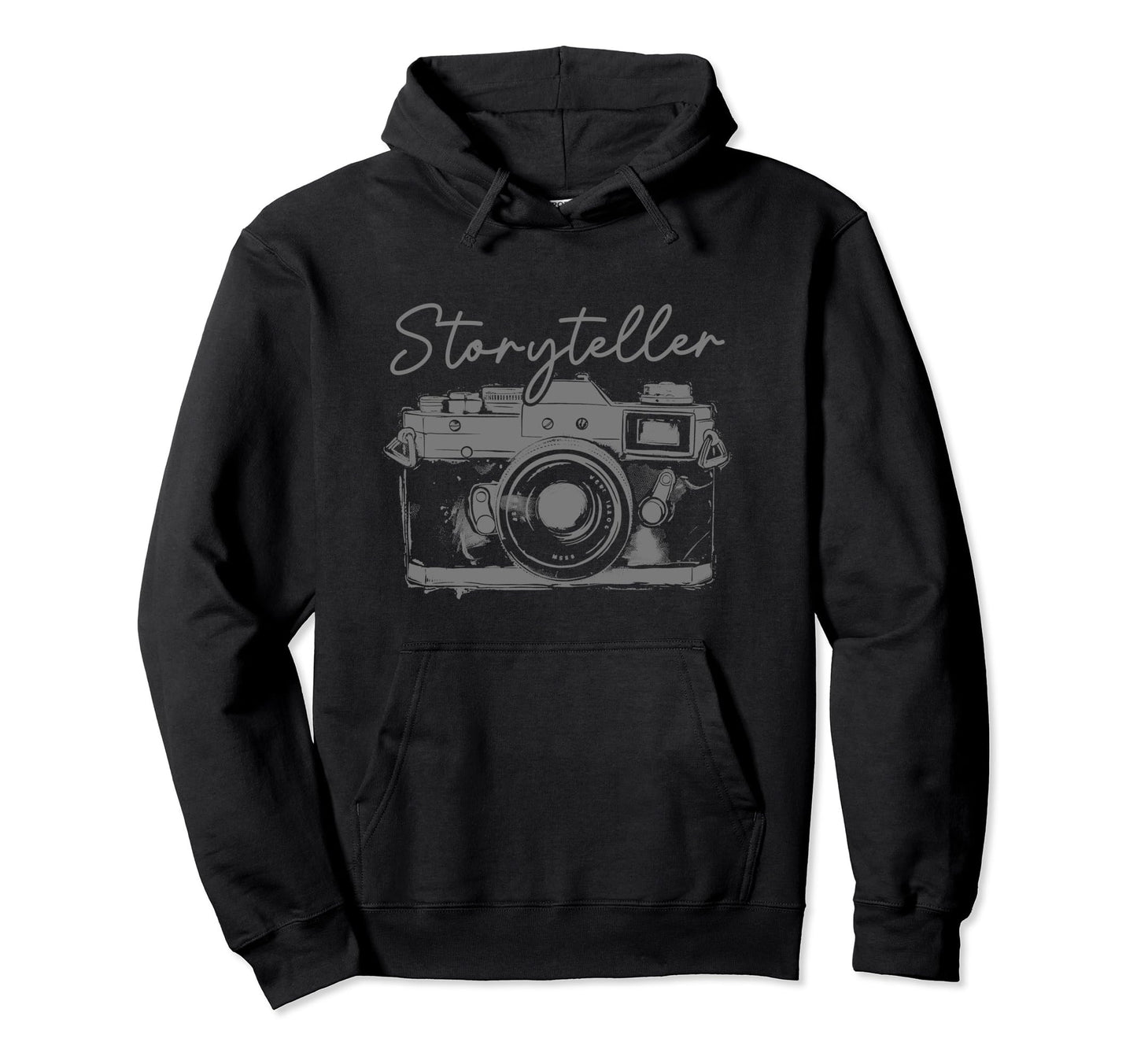 Photographer Storyteller Camera Hoodie - Custom Art Print Unisex - T-Shirt, Sweatshirt, Hoodie