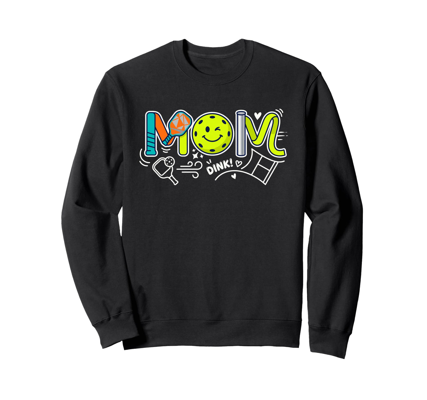 Pickleball Mom Pickler Mother Sweatshirt - Streetwear Style Men Women - T-Shirt, Sweatshirt, Hoodie