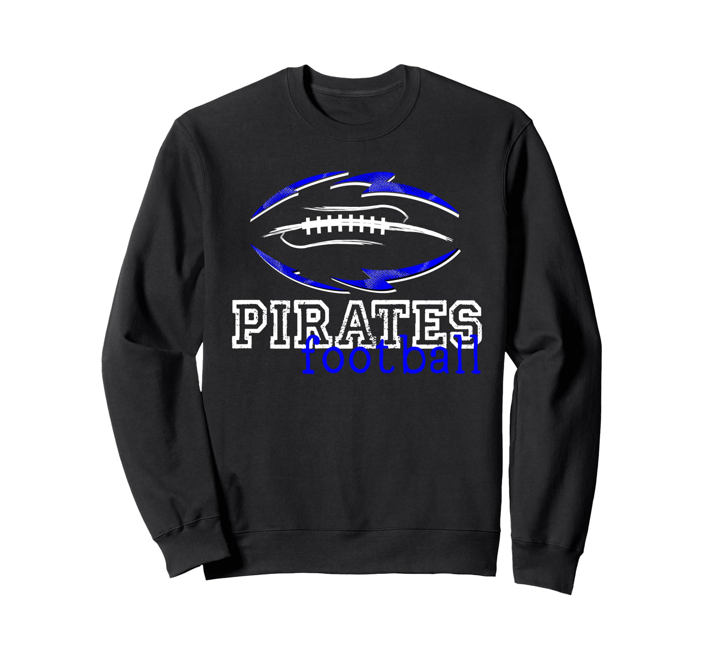 Pirates Football School Spirit Sweatshirt - Minimalist Print Men Women - T-Shirt, Sweatshirt, Hoodie