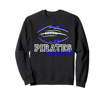 Pirates Football School Spirit Sweatshirt - Minimalist Print Men Women - T-Shirt, Sweatshirt, Hoodie