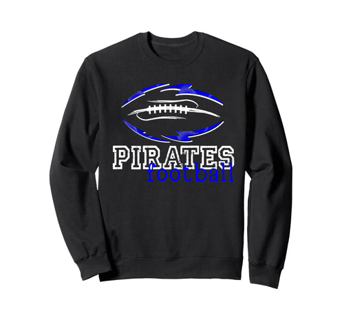 Pirates Football School Spirit Sweatshirt - Minimalist Print Men Women - T-Shirt, Sweatshirt, Hoodie