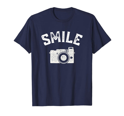 Camera Smile Photography T-Shirt - Casual Everyday Wear Men Women - T-Shirt, Sweatshirt, Hoodie