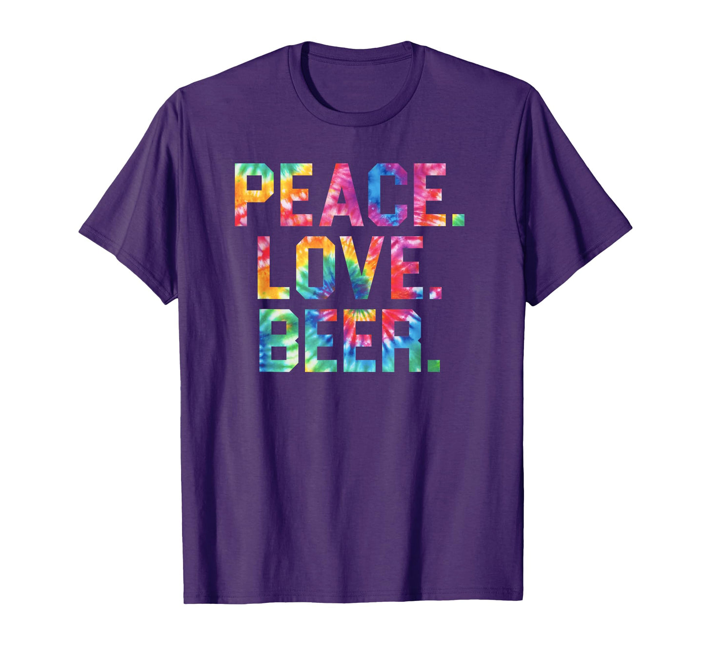 Peace Love Beer Gift Beer Drinkers T-Shirt - Novelty Apparel Unisex - T-Shirt, Sweatshirt, Hoodie
