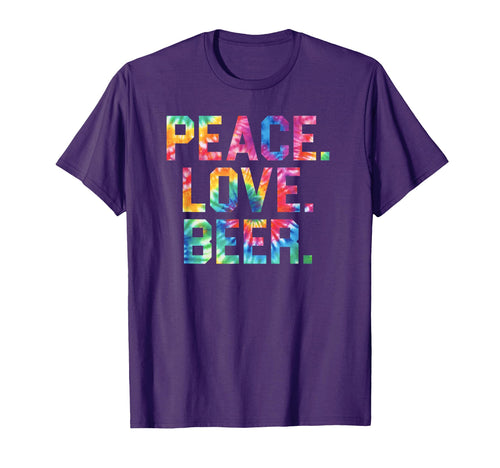 Peace Love Beer Gift Beer Drinkers T-Shirt - Novelty Apparel Unisex - T-Shirt, Sweatshirt, Hoodie