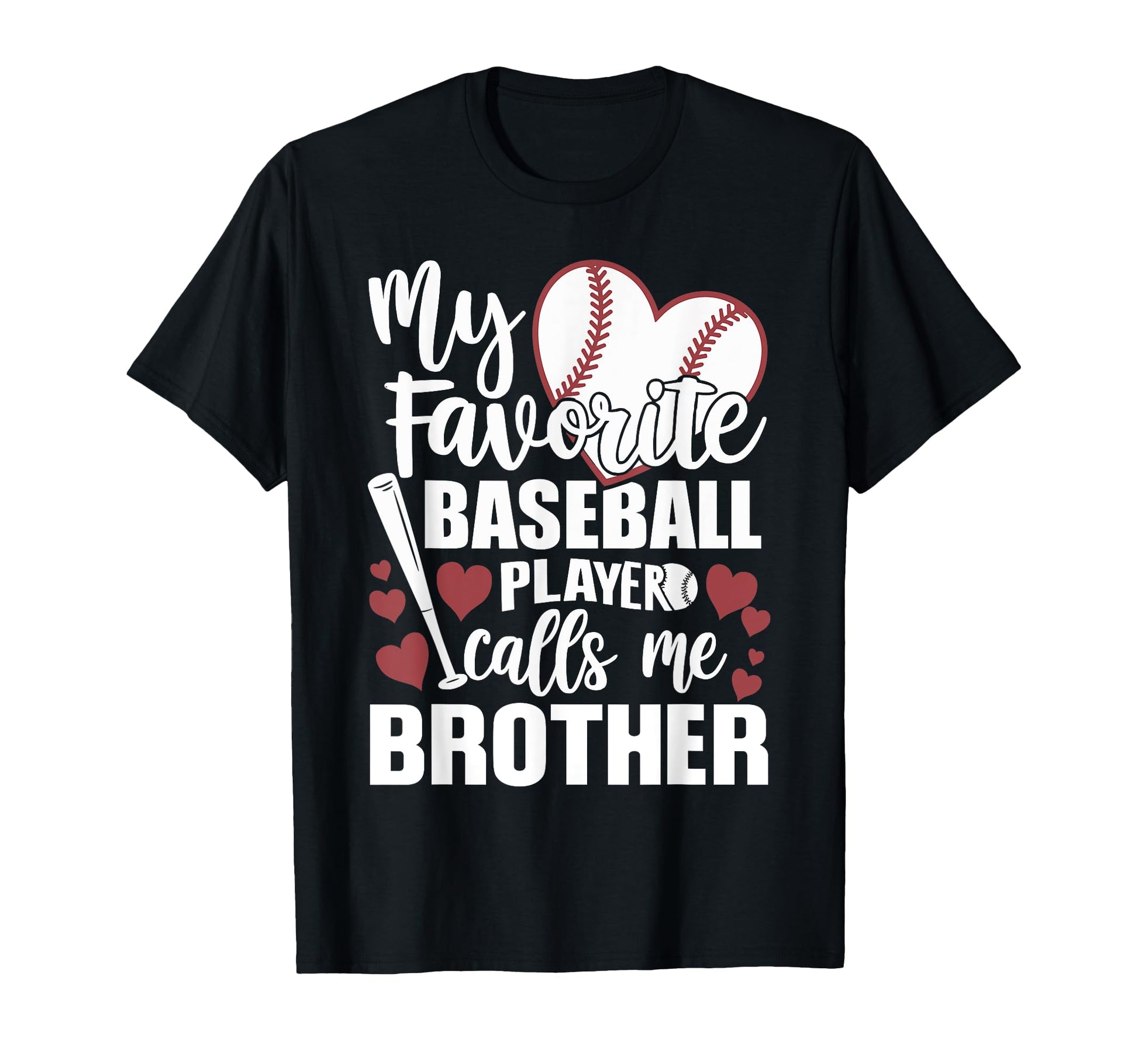 My Favorite Baseball Player Calls Me T-Shirt - Custom Art Print Unisex - T-Shirt, Sweatshirt, Hoodie