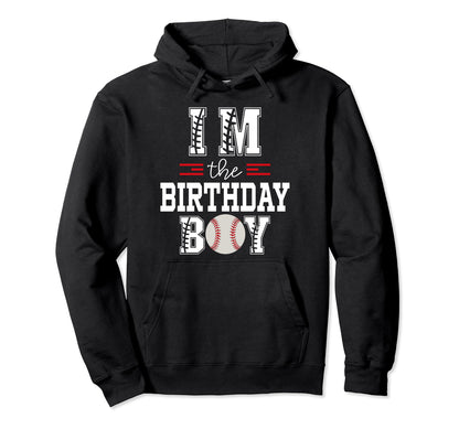 Im Birthday Baseball Lover First Hoodie - Aesthetic Graphic for Adults - T-Shirt, Sweatshirt, Hoodie