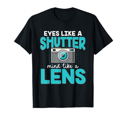 Photo Camera Photographer Flash T-Shirt - Aesthetic Graphic Men Women - T-Shirt, Sweatshirt, Hoodie