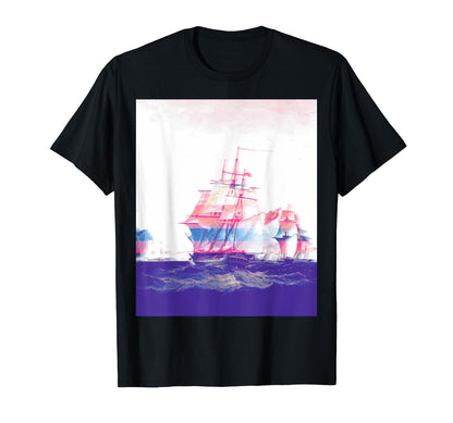 Vaporwave Glitch Pastel Goth Vhs T-Shirt - Custom Art Print Unisex - T-Shirt, Sweatshirt, Hoodie
