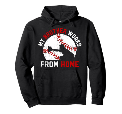 Baseball Catcher Brother Funny Baseball Hoodie - Custom Art Print Unisex - T-Shirt, Sweatshirt, Hoodie