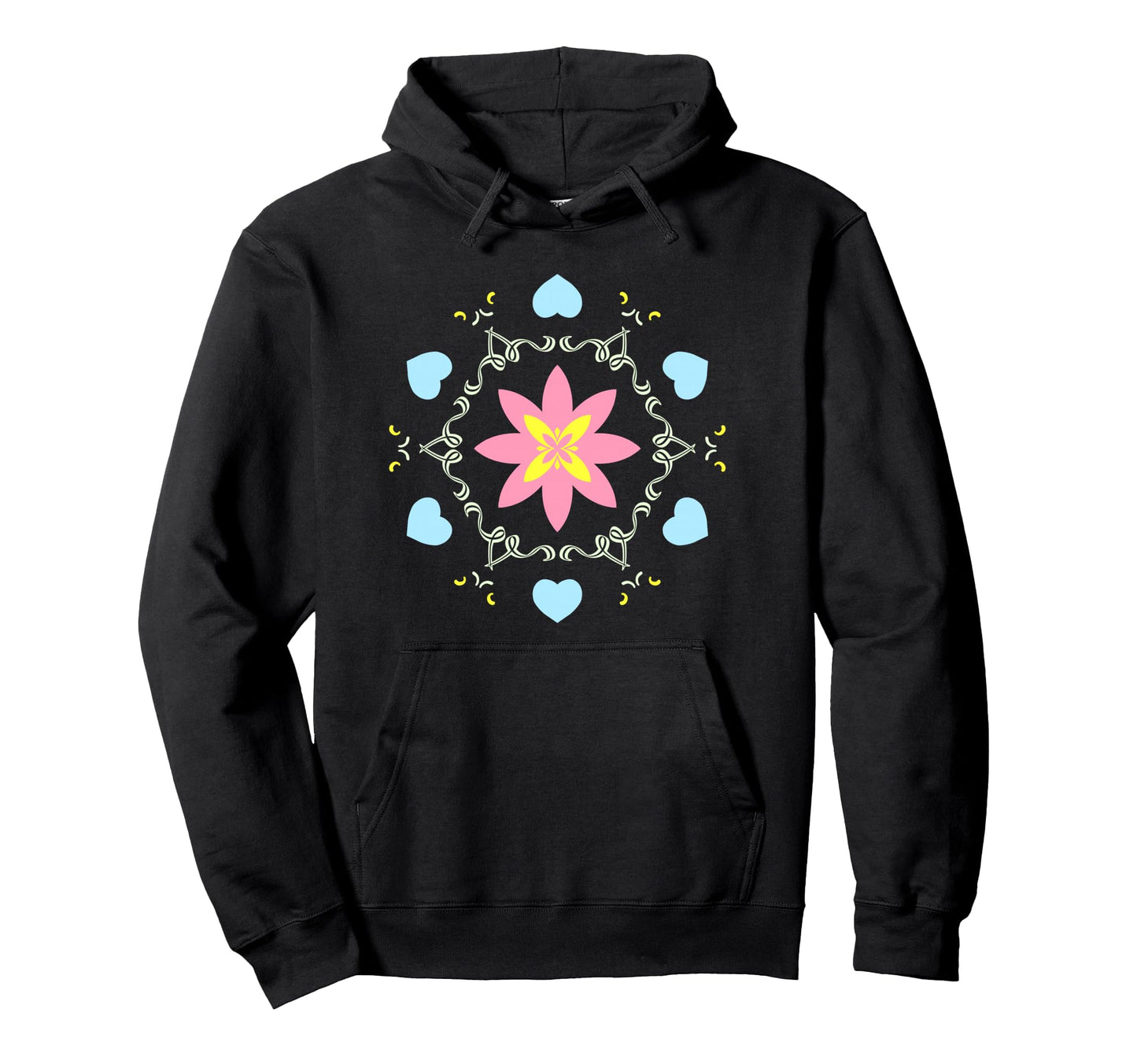 Blossom Love Mandala Boho Hippie Fp 1G Hoodie - Graphic Print Unisex - T-Shirt, Sweatshirt, Hoodie
