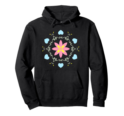 Blossom Love Mandala Boho Hippie Fp 1G Hoodie - Graphic Print Unisex - T-Shirt, Sweatshirt, Hoodie