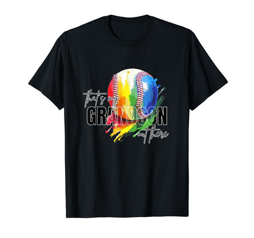 Proud Baseball Grandma Thats My Grandson T-Shirt - Minimalist Print Unisex - T-Shirt, Sweatshirt, Hoodie
