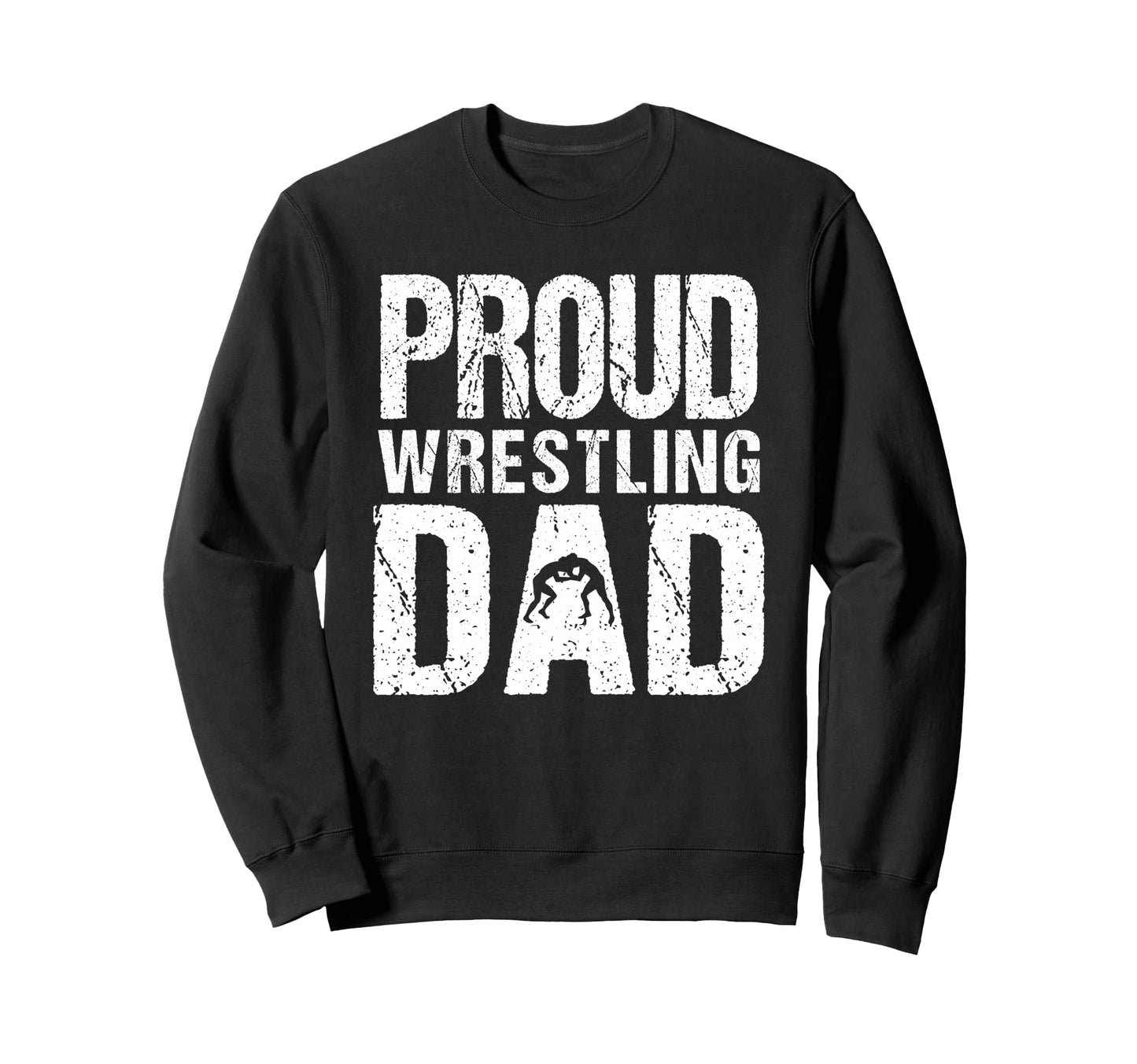 Proud Wrestling Dad Game Day Sports Sweatshirt - Custom Art Print Unisex - T-Shirt, Sweatshirt, Hoodie